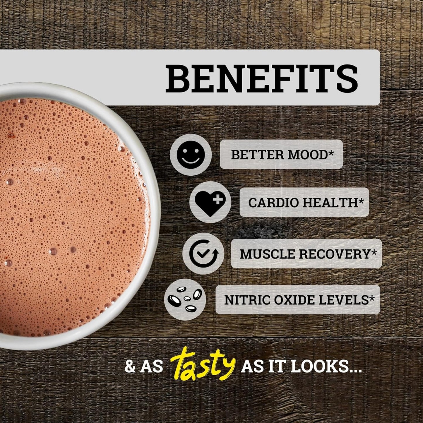 Black Forest High Flavanol Cocoa Powder (1200 mg cocoa flavanol and flavonoid supplement) has 10 times more than cocoa, 600 mg catechin supplement for heart health, nitric oxide and omega-3 energy
